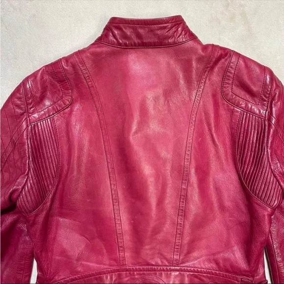 Vintage Donna Karan double rider's moto jacket - Picture 8 of 10